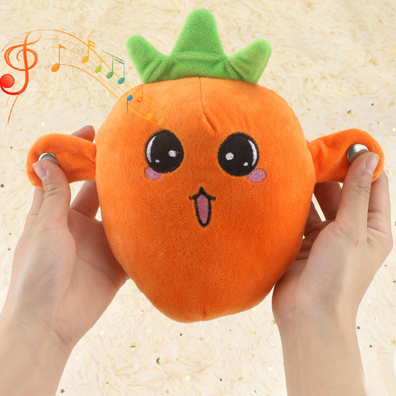 🍓🍌Fruit Sensor Beat Interactive Doll