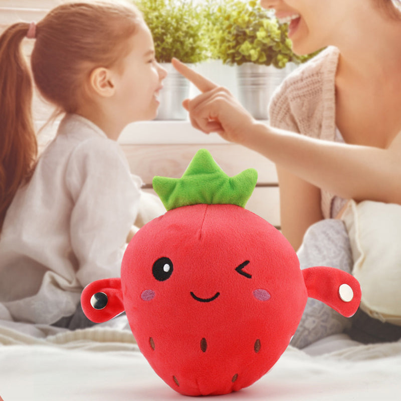 🍓🍌Fruit Sensor Beat Interactive Doll