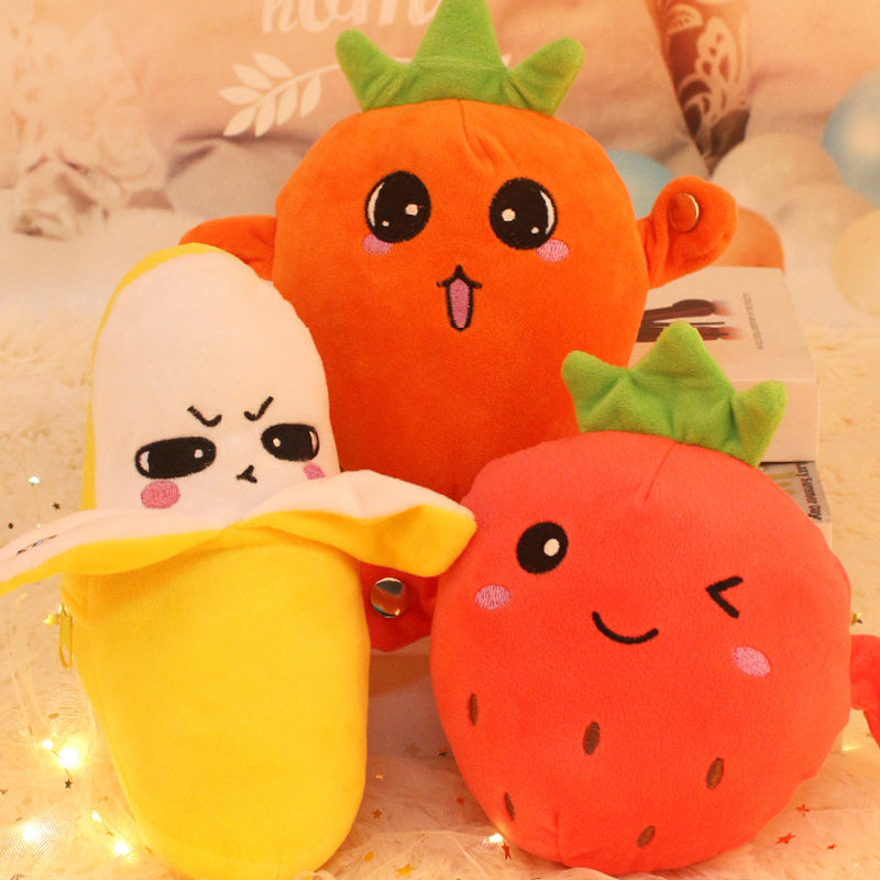 🍓🍌Fruit Sensor Beat Interactive Doll