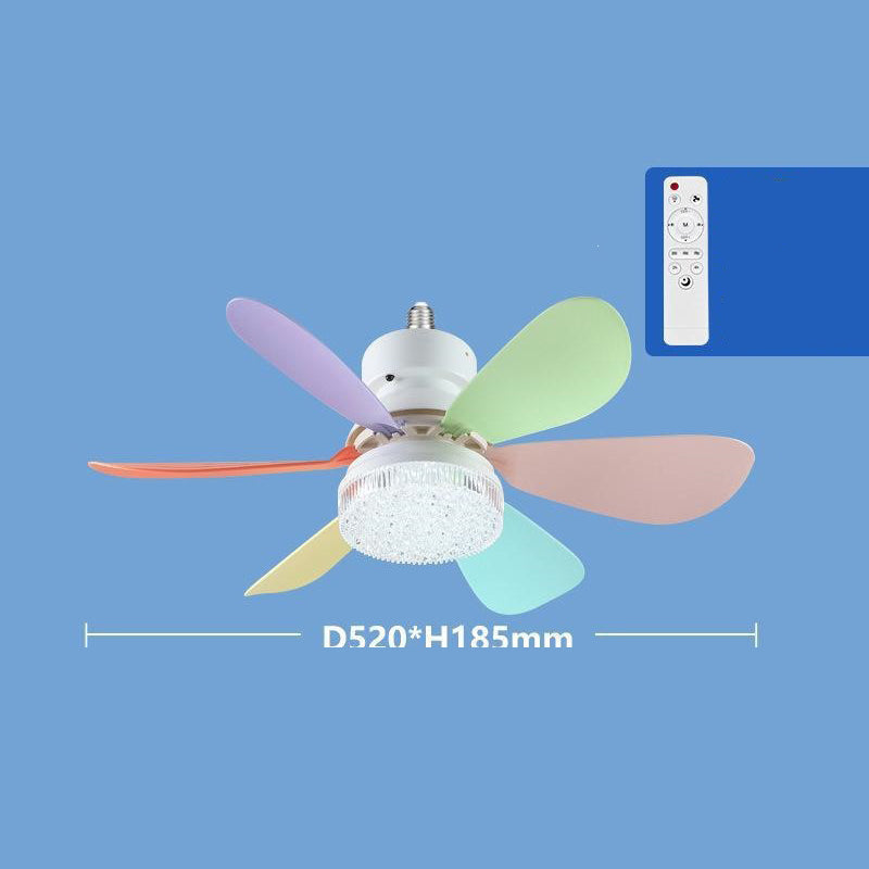 Ventilador de techo LED refrigerante 2 en 1