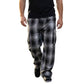 👖 LIMITED-TIME 50% OFF! ✨ Men's Retro Plaid Loose Fit Cargo Pants – Wide Leg, Cargo Pockets, Drawstring Waist 🌿