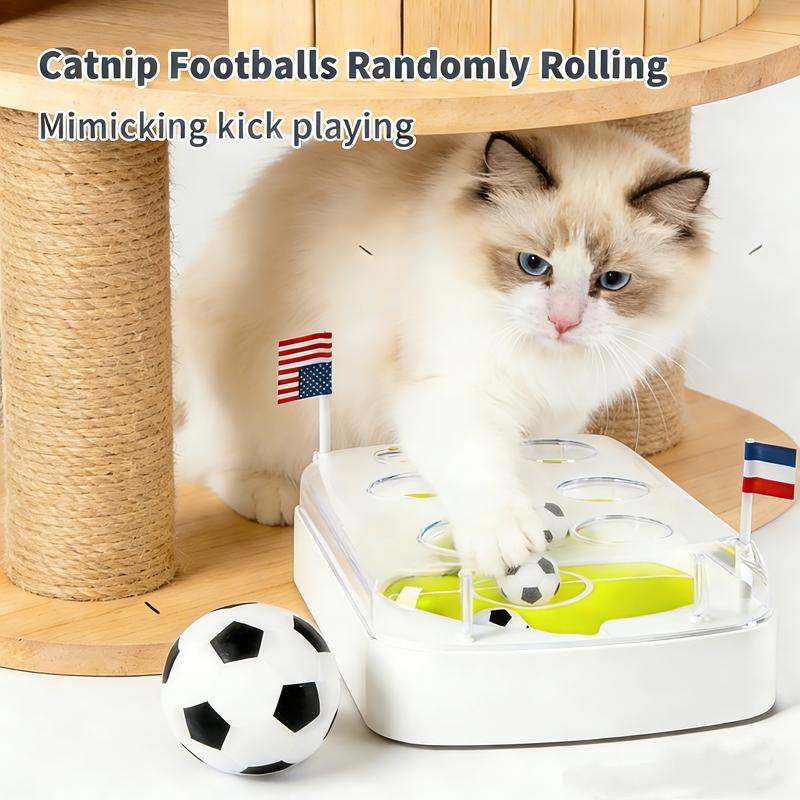 Interactive Cat Football Field Chasing Toy