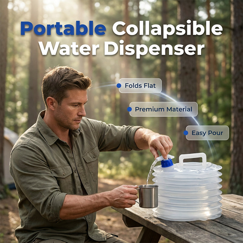 💦 Opvouwbare watercontainer met kraan