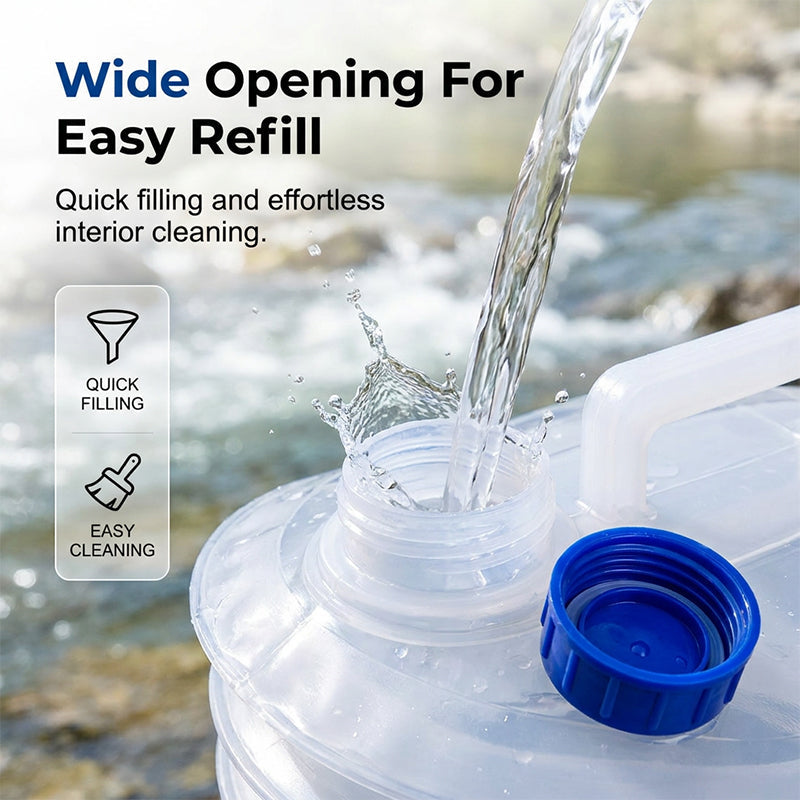 💦 Opvouwbare watercontainer met kraan