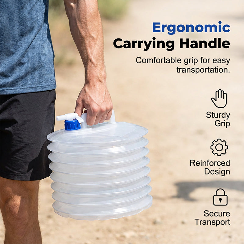 💦 Opvouwbare watercontainer met kraan