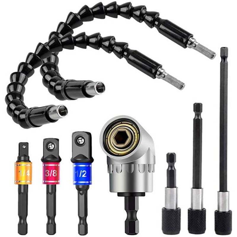 Kit de Adaptador de Taladro en Ángulo de 105 Grados