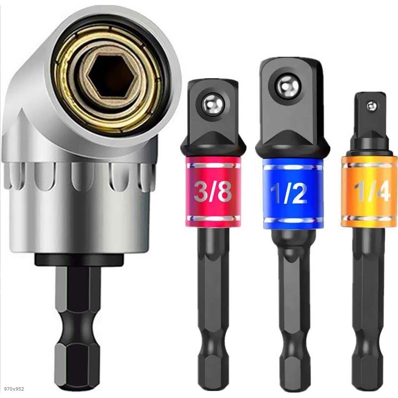 Kit de Adaptador de Taladro en Ángulo de 105 Grados