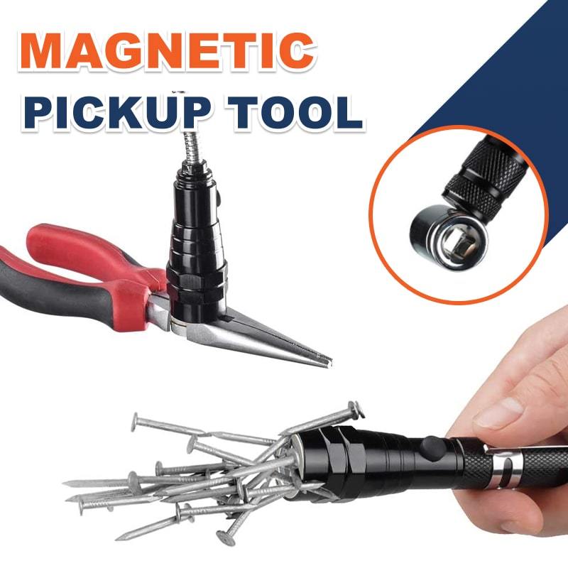 🔦 Linterna Magnética Telescópica Multifunción | 50% DESCUENTO 🔥 Cuello Flexible 360°, Aleación Resistente, Herramienta para Reparaciones y Regalo Ideal