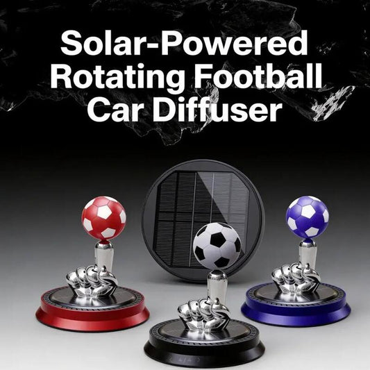 🚗 ¡OFERTA POR TIEMPO LIMITADO 50% DTO! ✨ Difusor de Aromas para Auto con Rotación Solar – Giro Automático, Extractos Vegetales, Diseño Compacto 🌿