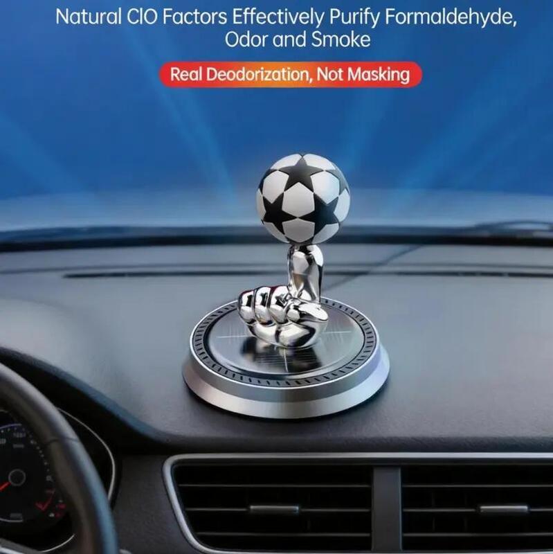🚗 LIMITED-TIME 50% OFF! ✨ Solar-Powered Rotating Car Aroma Diffuser – Auto Spin, Plant Extracts, Compact Design 🌿