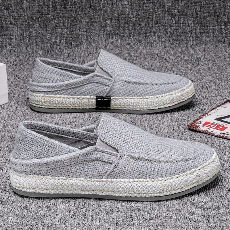 Men's Casual Canvas Slip-On Shoes