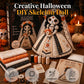 ⏳Time-Limited Special⏰Skeleton bride craft kit – complete, detailed, perfect for Halloween decor!