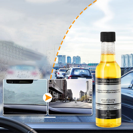 Limpiador quitamanchas de película de aceite de vidrio para automóvilCompre 2 y obtenga 1 gratis (3*)