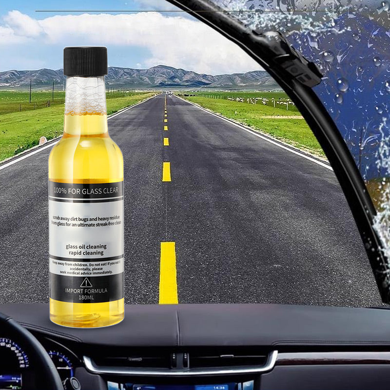 Limpiador quitamanchas de película de aceite de vidrio para automóvilCompre 2 y obtenga 1 gratis (3*)