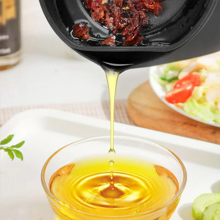 🎁 Venta caliente ✨  Tarro de aceite de cocina de acero inoxidable 304 🌟