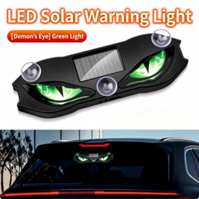 🎉 Oferta 2026 — ¡Más de 20.000 unidades vendidas! 🚗 Luz de advertencia LED solar para coche – Diseño de ojo del diablo 🔥