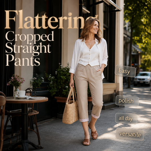 Pantalones Cortos Casuales de Corte Slim para Mujer