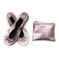 🎁2026 Novedades 50% DE DESCUENTO💥Zapatillas de Ballet Plegables Elegantes para Mujer – Ligeras y portátiles – Perfectas para viaje, oficina o comodidad de respaldo – elegantes y prácticas ✨🌸