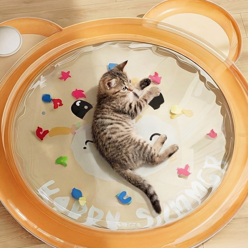 ⏳Limited time – 50% OFF⏰Non-Slip Cooling Splash Pet Mat