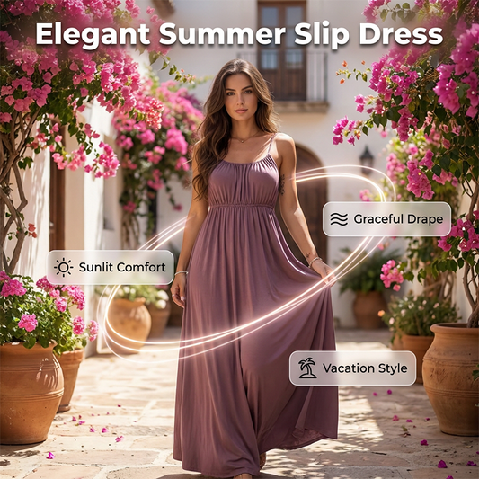 🎀✨ Vestido Tirantes Finos con Cordón – Ajustable, Favorecedor y Súper Femenino para el Verano 🌸☀️