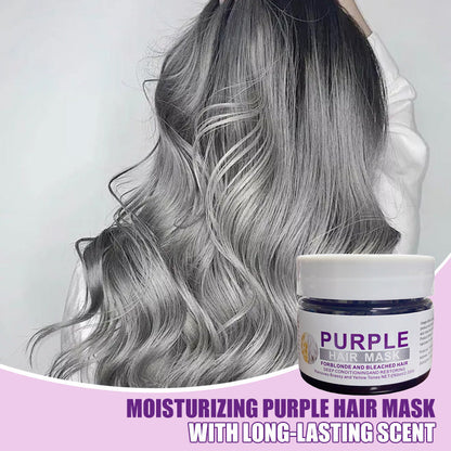 💜🌸 Mascarilla Capilar Púrpura – Hidratación Profunda y Fragancia Duradera que Enamora Todo el Día 💧✨