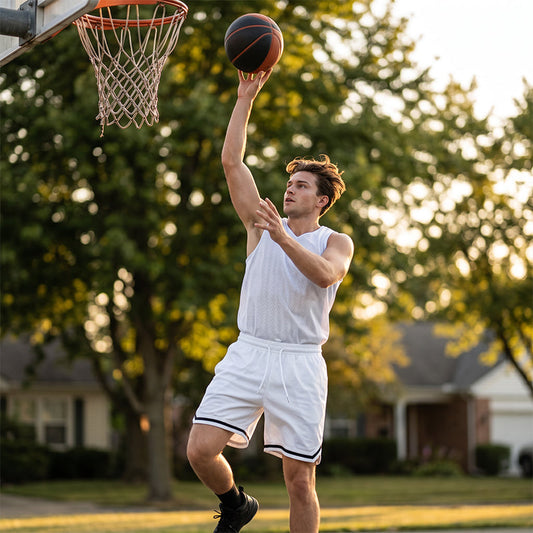 Men's Quick-Dry Athletic Drawstring Shorts