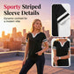 🎁2026 New Arrivals 55% OFF💥Women's Short Sleeve Color Block Tee