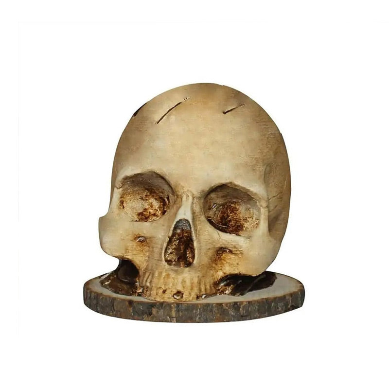 Portacuchillos Creativo de Resina con Diseño de Calavera 💀 | Decoración Original para Cocina
