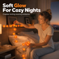 🎃🌼 Guirnalda Luminosa de Caléndula – Brillo Naranja Festivo para un Halloween Acogedor y Espeluznante ✨🕸️