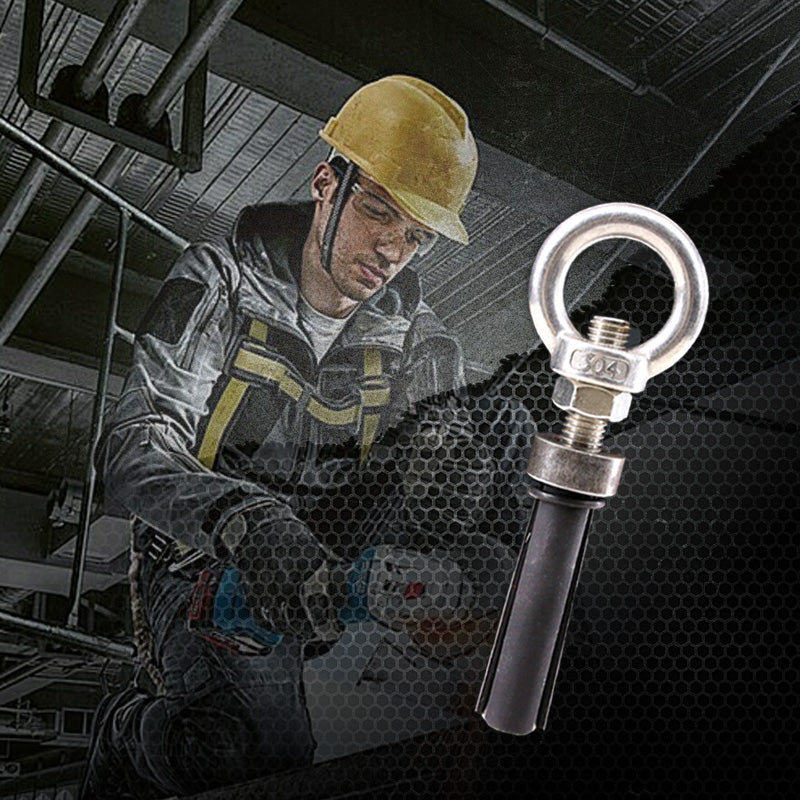 🎉 2026 Sale — Over 27,000 Sold! 🏗️ Lifting Ring Expansion Bolt – 304 Stainless Steel & Closed Eye Ring 🔩