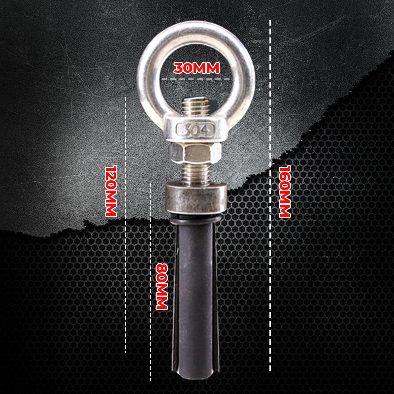 🎉 2026 Sale — Over 27,000 Sold! 🏗️ Lifting Ring Expansion Bolt – 304 Stainless Steel & Closed Eye Ring 🔩