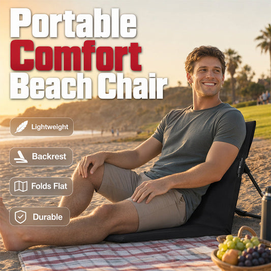Silla Plegable Portátil para Exteriores – Asiento de Suelo