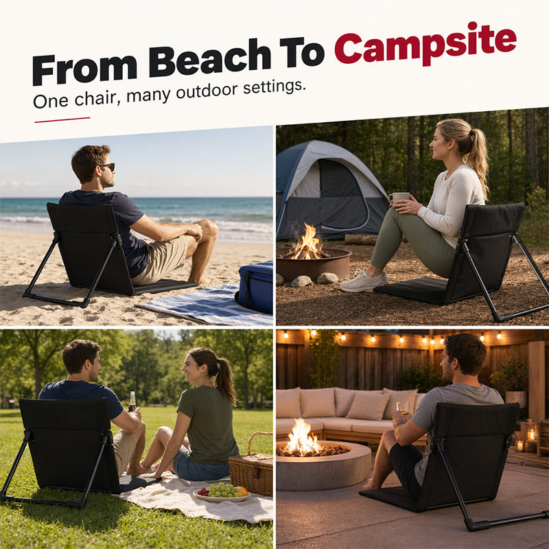 Portable Outdoor Folding Chair Ground Seat
