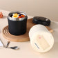 🍱 50% OFF NOW! ⏰ Vacuum Insulated Food Jar with Folding Spoon – Keeps hot/cold for 12h – Leak-proof & portable – perfect for lunch, travel or office 🥄🌿✨