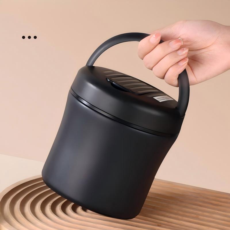 🍱 50% OFF NOW! ⏰ Vacuum Insulated Food Jar with Folding Spoon – Keeps hot/cold for 12h – Leak-proof & portable – perfect for lunch, travel or office 🥄🌿✨