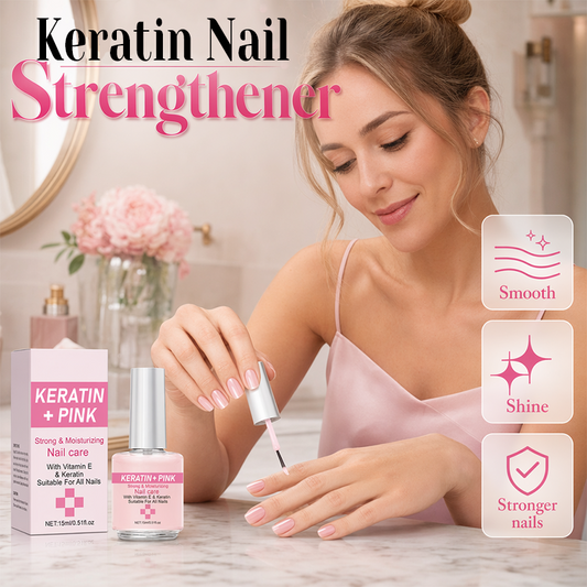 ✨Compra 1 Lleva 2✨Fortalecedor de Uñas con Keratina & Hidratante
