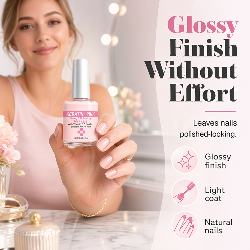 ✨Compra 1 Lleva 2✨Fortalecedor de Uñas con Keratina & Hidratante