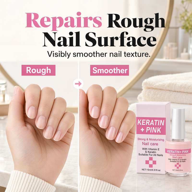 ✨Compra 1 Lleva 2✨Fortalecedor de Uñas con Keratina & Hidratante