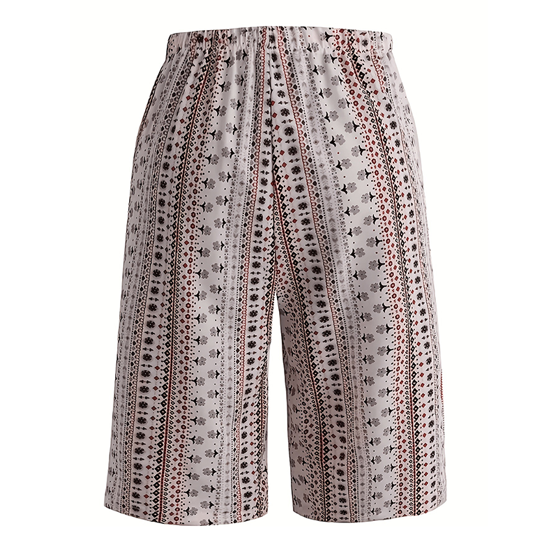 🌸LIMITED-TIME 50% OFF!⏰Women’s Retro Printed Wide Leg Shorts