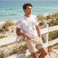 Conjunto de 2 Piezas Estampado de Verano para Hombre
