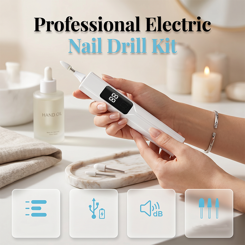 📢50% DESCUENTO! 💅 Kit Profesional de Torno Eléctrico para Uñas