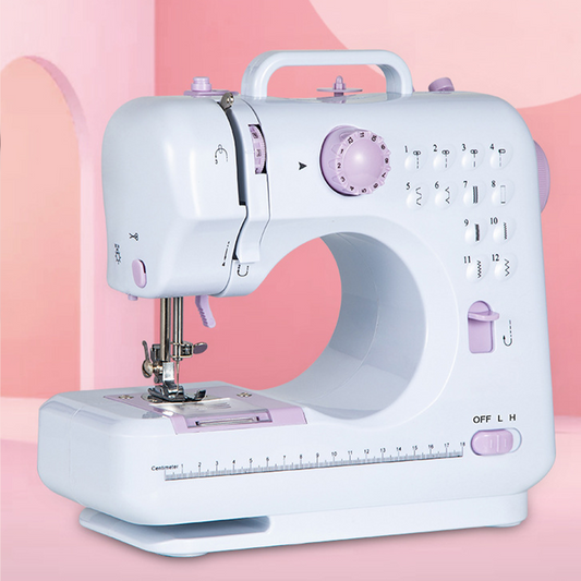 Máquina de Coser Multifunción con Puntada Overlock