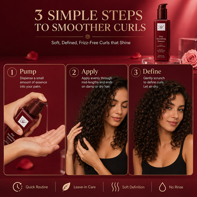 🔥¡50% DE DESCUENTO! 👱‍♀️Acondicionador Nutritivo Sin Enjuague Antifrizz · Cabello Suave y Brillante