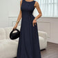 🎁2026 New Arrivals 50% OFF💥Women's Sleeveless Pleated Maxi Dress – Flattering A-line – 94K+ sold, perfect for summer or special occasions 🌸🌿☀️
