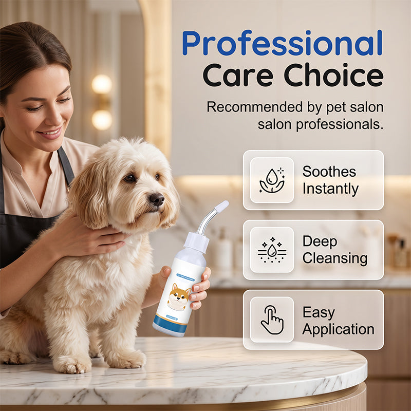 ⏰🔥 ¡OFERTA 50% OFF! 🐶✨ Limpiador de Oídos para Mascotas – Elimina Cera, Reduce Olores y Mantiene las Orejas Limpias y Frescas 🐾💧
