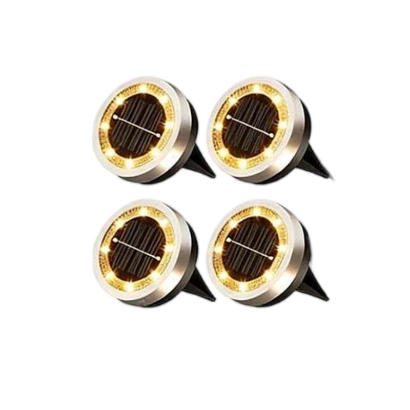 Luz Solar de Suelo para Jardín Exterior