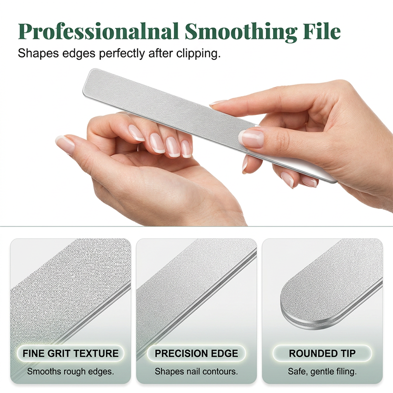 Set Profesional de 3 Piezas para Cortar Uñas de los Pies