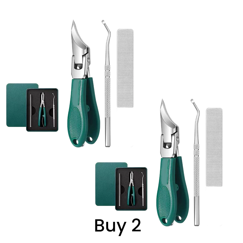 Set Profesional de 3 Piezas para Cortar Uñas de los Pies