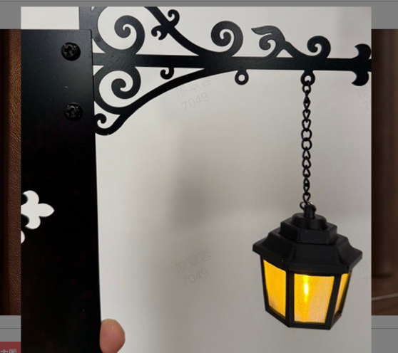 🏮📚 Sujetalibros Luminoso Vintage – Farola Retro en Miniatura que Ilumina y Decora tu Estantería ✨🌃