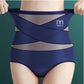 Pantalones moldeadores de seda sin tirantes Traceless Ice de talle alto